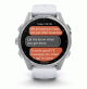 fēnix 8 – 43 mm, AMOLED - Silver with Whitestone Silicone Band - 010-02903-00 - Garmin